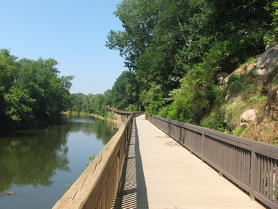 the boardwalk