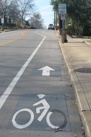 Traffic Calming lane changes