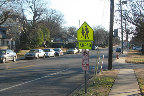 neighborhood crosswalk