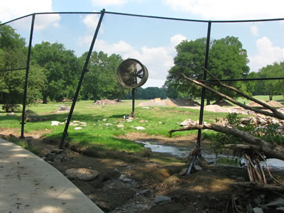 Golf Course Flood Damage