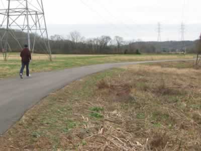 jogger on the greenway