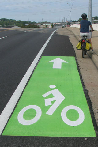 Charolotte Ave on Music City Bikeway