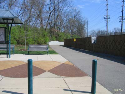 Greenway trailhead