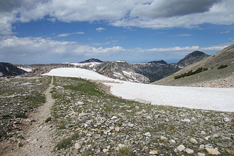 trail Across Paintbrush Divide