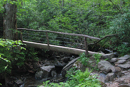 Alum Cave bridge