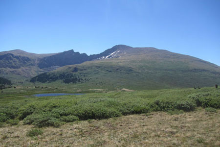 Bierstadt from near the trailhead