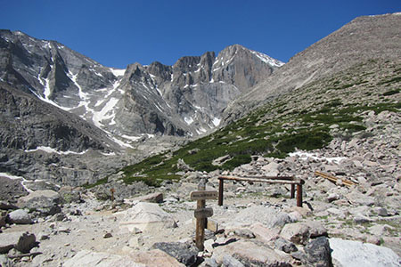 Chasm Junction on Longs Peak