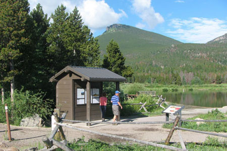 Estes Cone from the trailhead