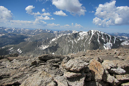 from the summit of Mount Fairchild