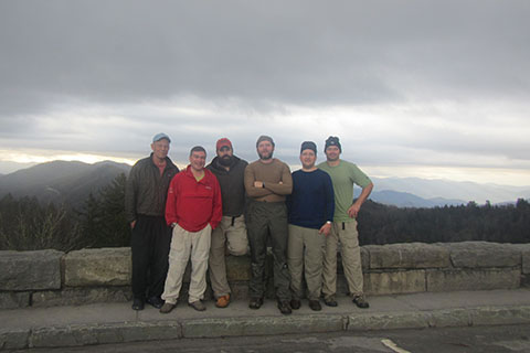 the Group at the end of the hike