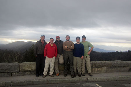 our group of hikers