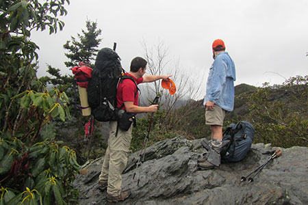 Inspiration Point on Alum Cave Trail