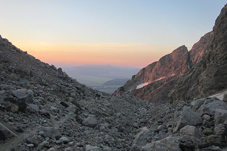 morning on the Moraine