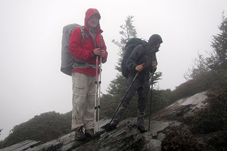 A rainy stop on Myrtle Point