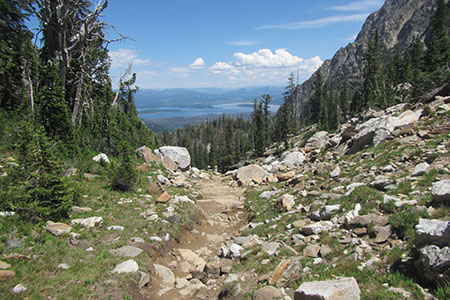 Lakes below Paintbrush Canyon