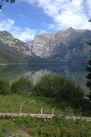 Phelps Lake from the LSR Preserve