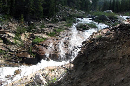 Roaring Creek from Lawn Lake Trail