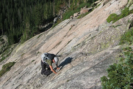 slabs on the  side of the drainage