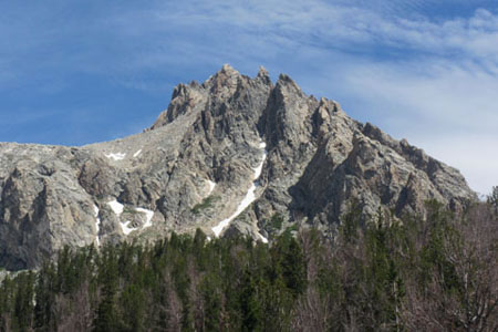 Teewinot from Amphitheater Lake