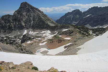 Trail Below the divide