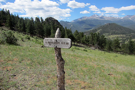 traversing the high meadows