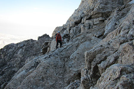 Upper slopes of the Couloir had many options