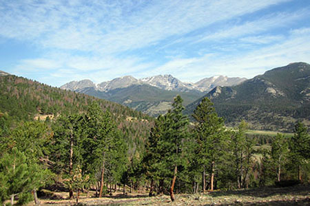 Mt Ypsilon from Deer Mountain Trail