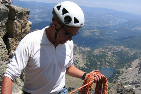 Climbing in RMNP