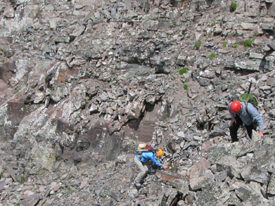 Maroon Peak scree