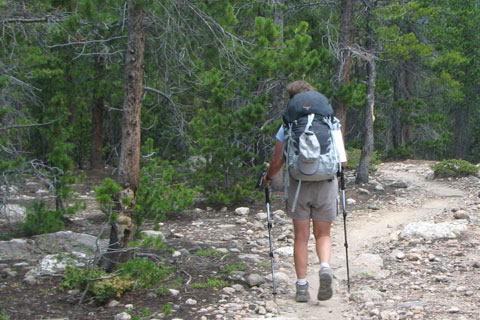 Backpacking in Rocky Mountain National Park