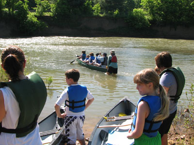 Harpeth River put in