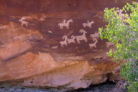 Ute petroglyphs