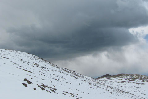 torm on Pikes Peak