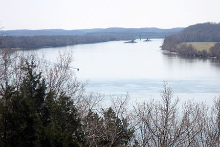 boats on the Tennessee River