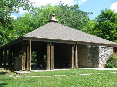 Burgess Falls trailhead